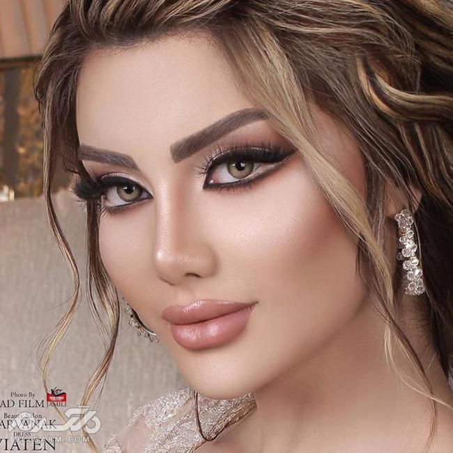 گالری از مدل میکاپ عروس 2018 جدید