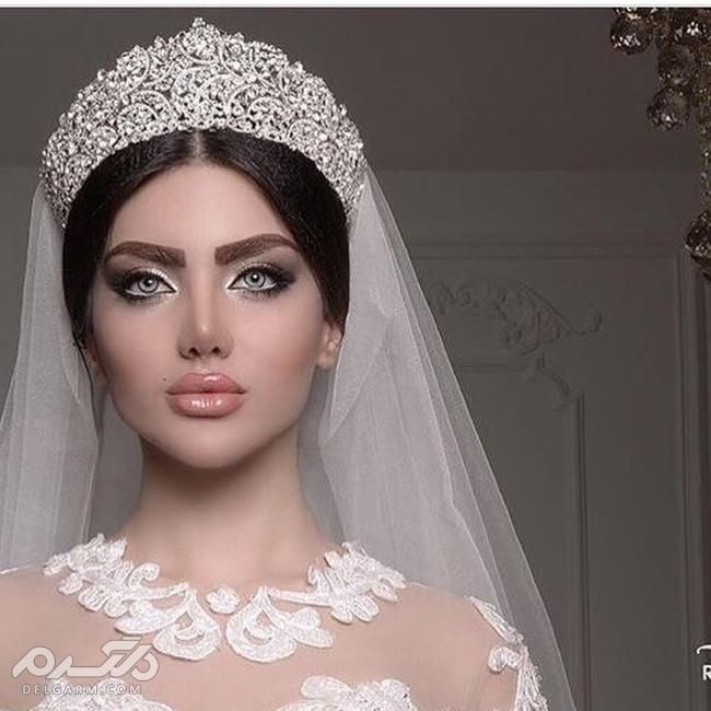 گالری از مدل میکاپ عروس 2018 جدید