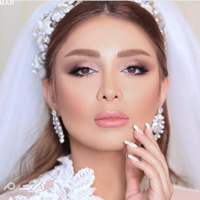 مدل ارایش عروس جدید فوق العاده شیک و لاکچری