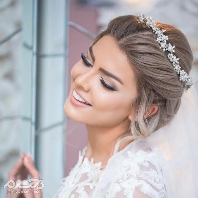 مدل ارایش عروس جدید فوق العاده شیک و لاکچری