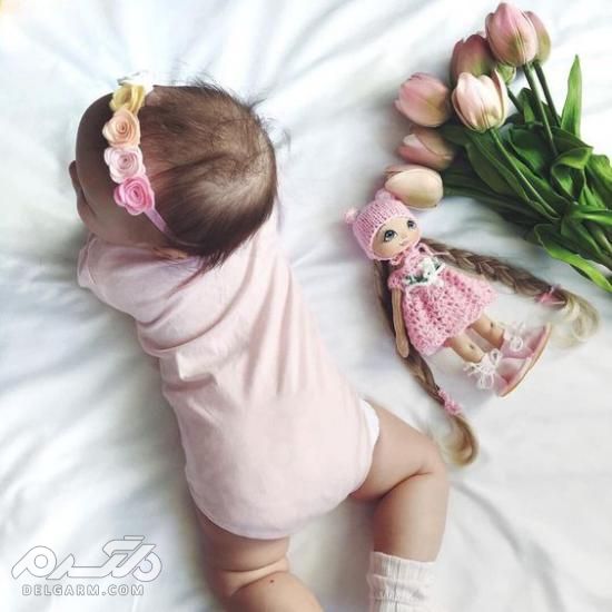 عکس از لباس نوزاد دخترانه مجلسی 2018 خوشگل