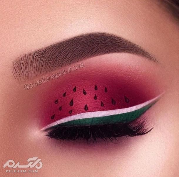 فیشن چشم با طرح های بسیار جذاب و زیبا