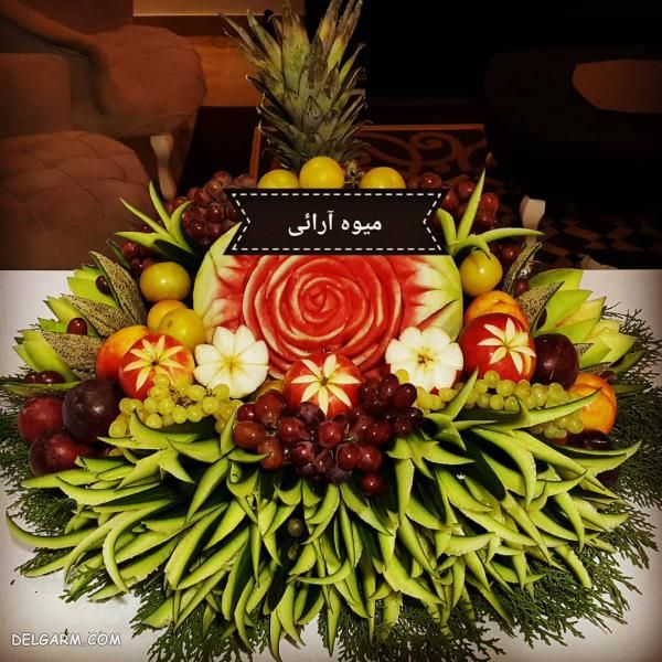 تزیین هندوانه یلدا