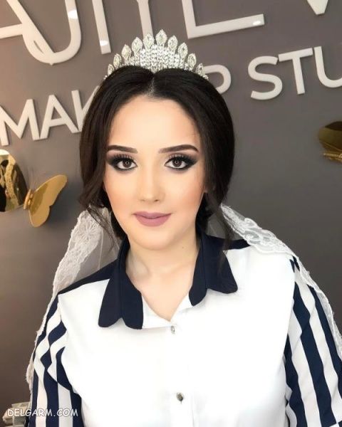 مدل آرایش صورت عروس