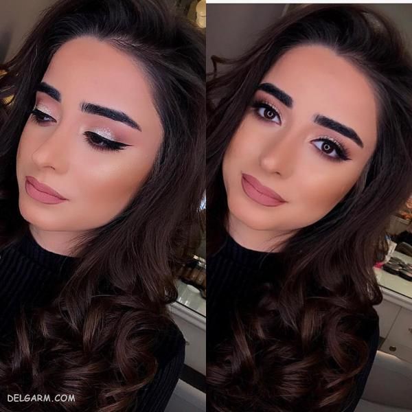مدل آرایش صورت عروس