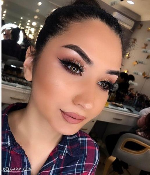 مدل آرایش صورت عروس