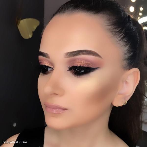 مدل آرایش صورت عروس