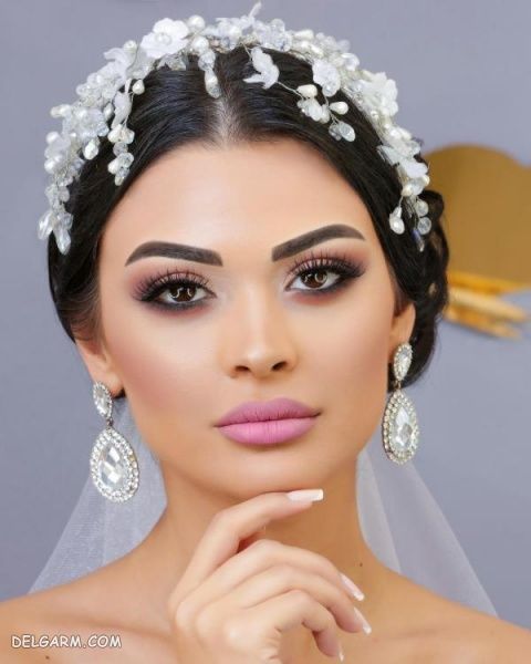 مدل آرایش صورت عروس