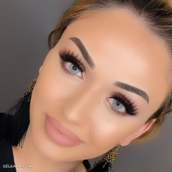 مدل آرایش صورت عروس