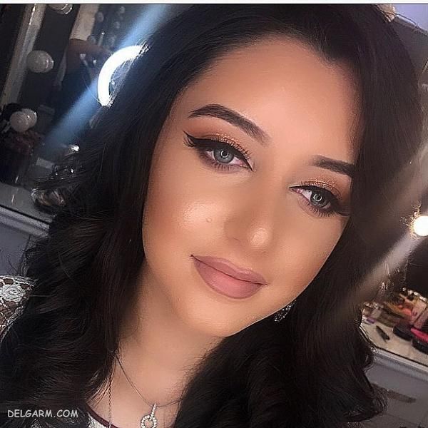 مدل آرایش صورت مجلسی