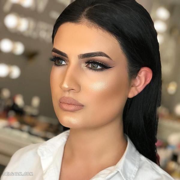 مدل آرایش صورت ملایم