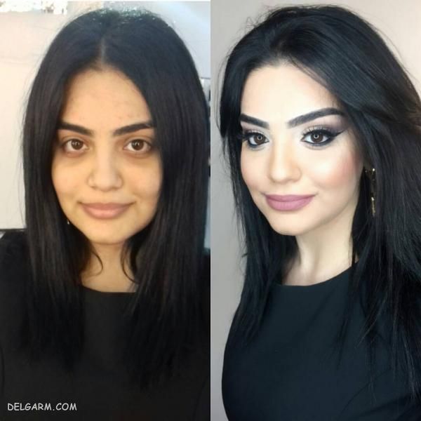 مدل آرایش صورت دخترانه