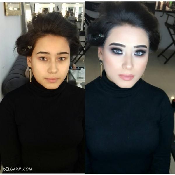 مدل آرایش صورت دخترانه