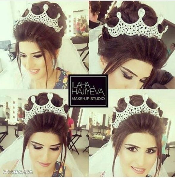 مدل آرایش صورت عروس جدید