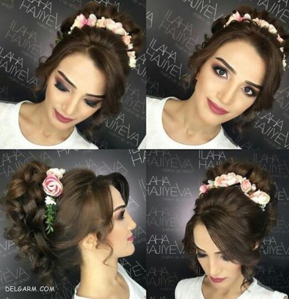 مدل آرایش صورت عروس جدید