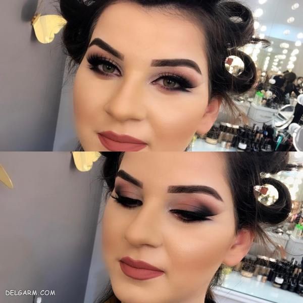 مدل آرایش صورت عروس جدید