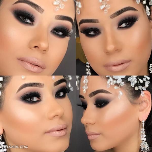 مدل آرایش صورت عروس جدید