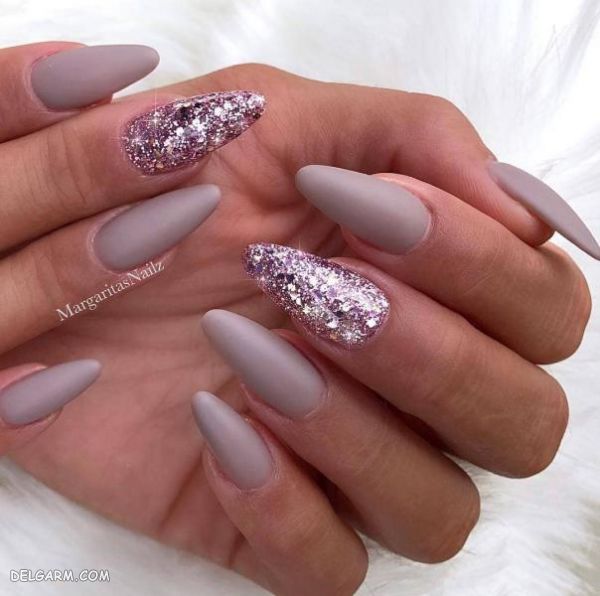 طراحی ناخن با لاک جدید و شیک