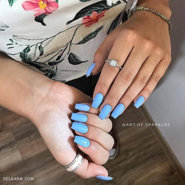 طراحی ناخن با لاک جدید و شیک