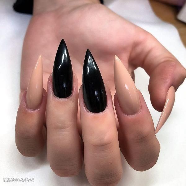 طراحی ناخن ۲۰۱۹ | طراحی ناخن با نگین 2019