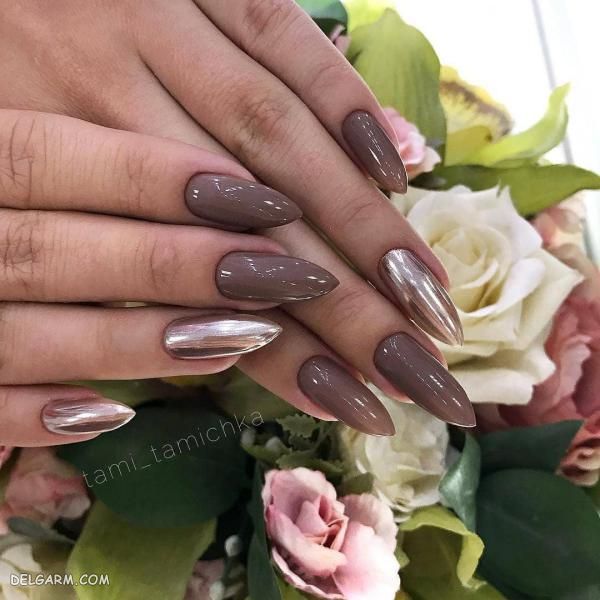 طراحی ناخن ۲۰۱۹ | طراحی ناخن با نگین 2019