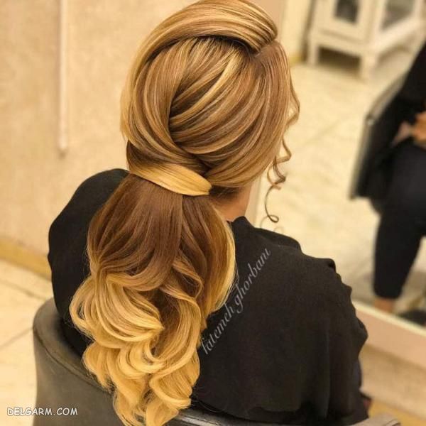 شینیون خطی حرارتی 2019 مدل شینیون مو بسته 2019 | مدل شینیون موی کم پشت