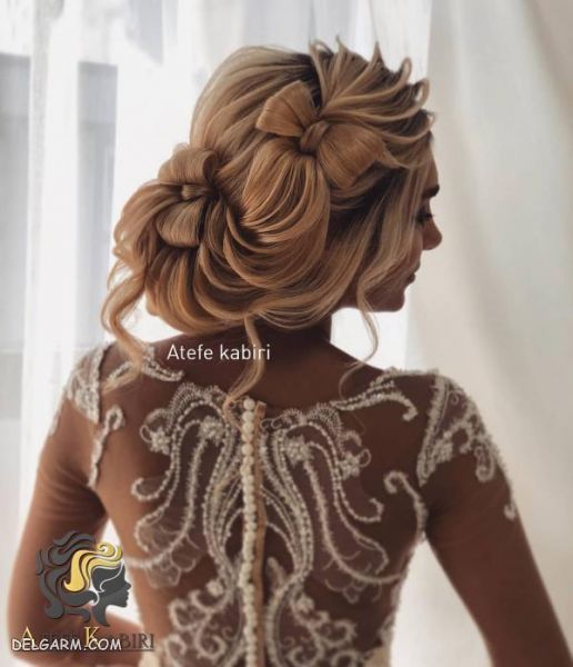 شینیون حرارتی ساده مدل شینیون مو 2019 | مدل شینیون مو بلند