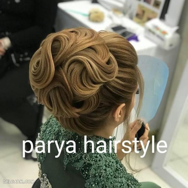 شینیون حرارتی ساده مدل شینیون مو 2019 | مدل شینیون مو بلند
