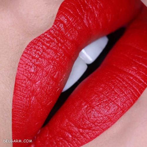 مدل آرایش لب قلوه ای ۲۰۲۰