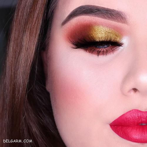 عکس آرایش لب اکلیلی ۲۰۲۰