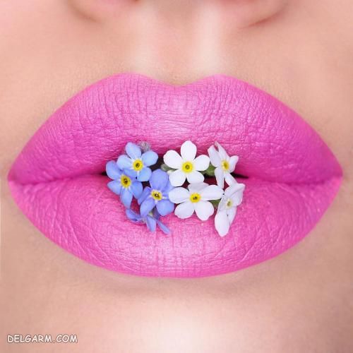 مدل رژ لب عروس زیبا
