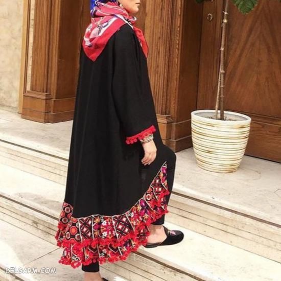 جدیدترین مانتو مجلسی کار شده ۲۰۱۹