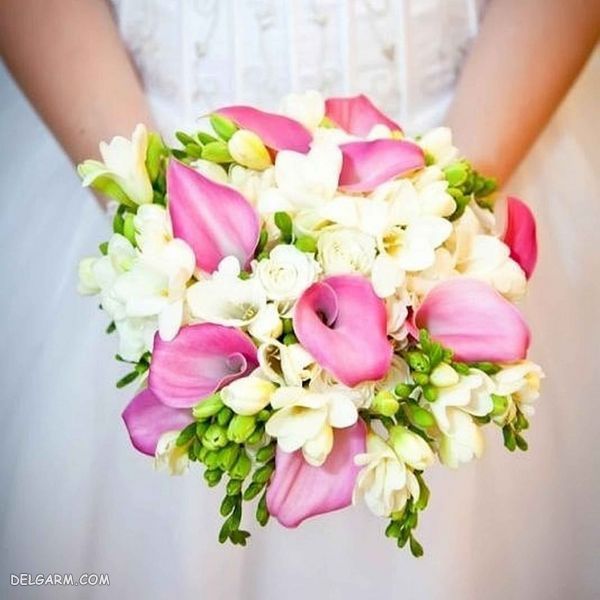 مدل دسته گل عروس برای عقد