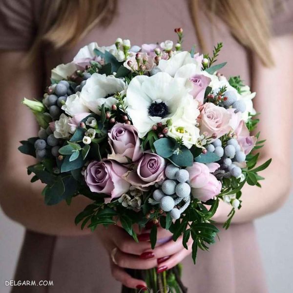 مدل دسته گل عروس برای عقد