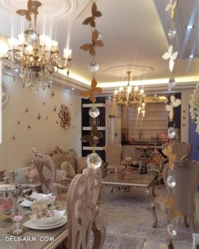 تزیین جهیزیه عروس شیک و ساده