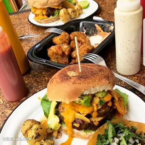 تزیین غذای لقمه ای