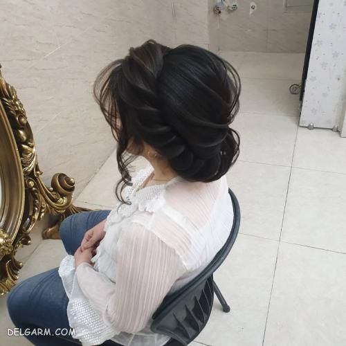 عکس مدل شینیون مو مجلسی