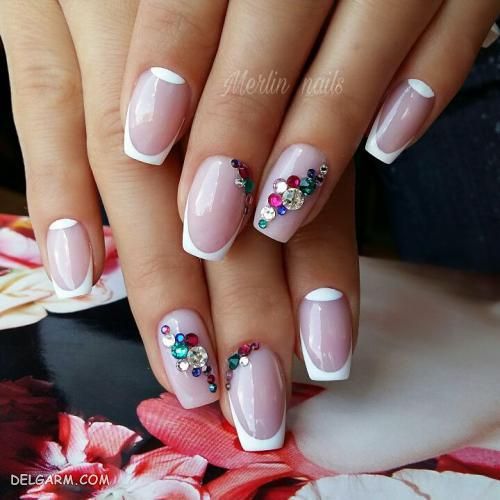 مدل طراحی ناخن زیبا و شیک
