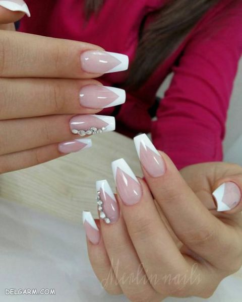 مدل طراحی ناخن زیبا و شیک