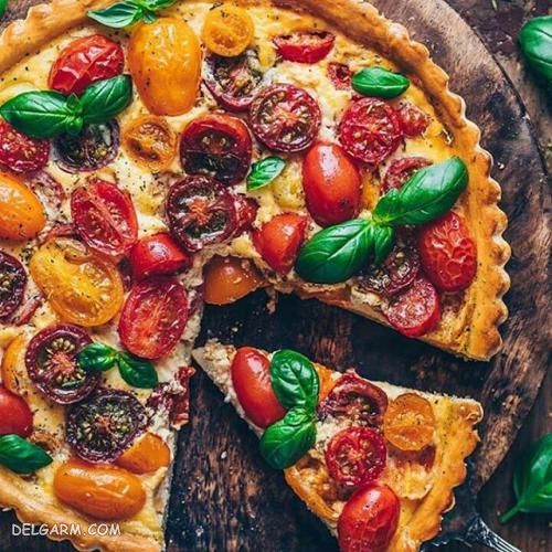 تزیین غذای گیاهی