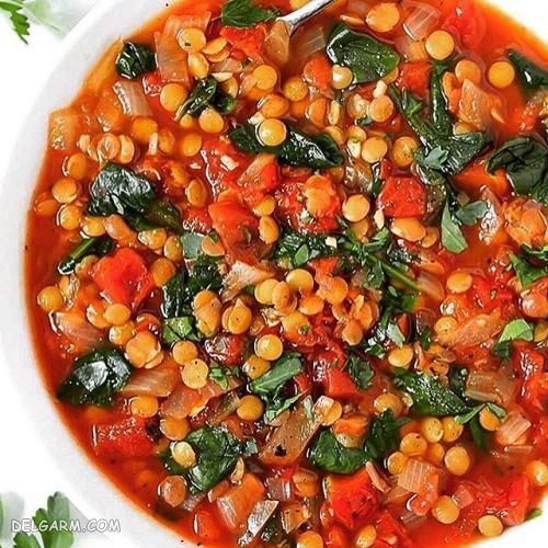 تزیین غذای گیاهی