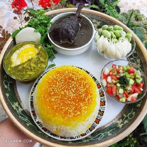 تزیین غذای گیلان