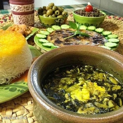 تزیین غذای گیلان