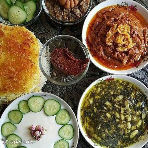 تزیین غذای گیلان