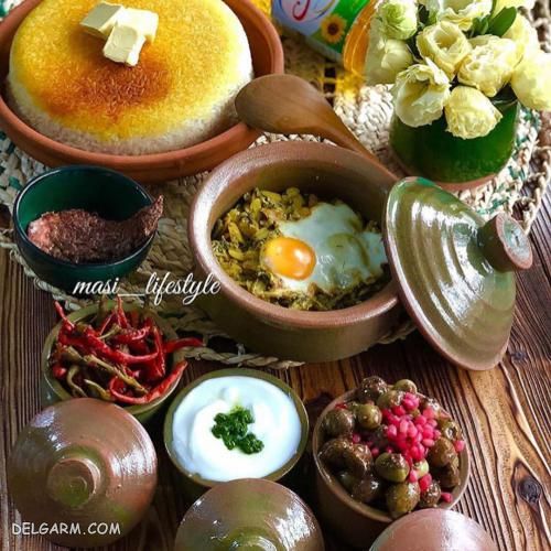 تزیین غذای گیلان