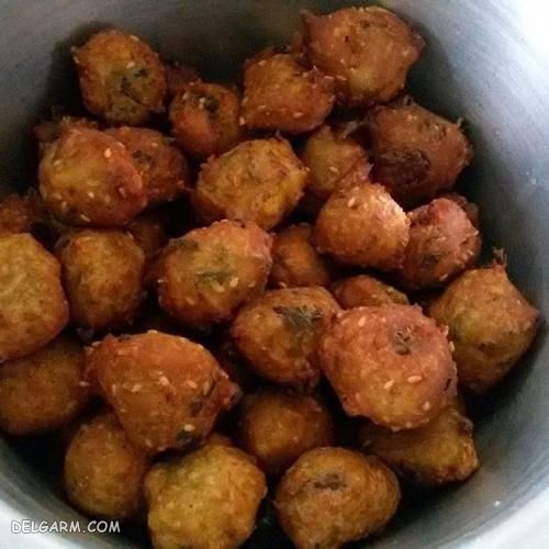تزیین غذا فلافل