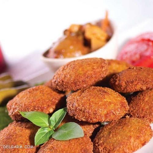 تزیین غذا فلافل