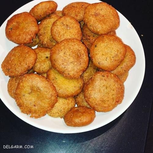 تزیین غذا فلافل