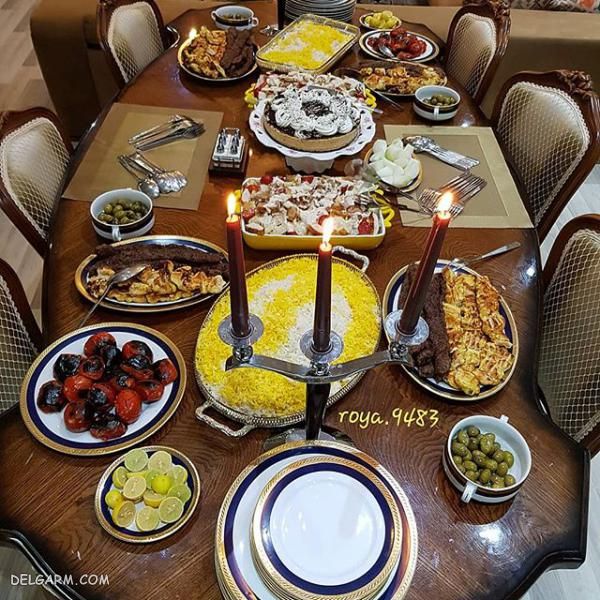 تزیین غذا کباب