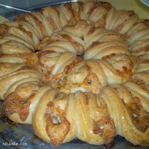 تزیین غذا گوشت چرخ کرده